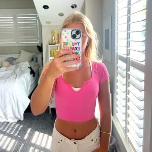 HOT PINK TOP FROM FLORIDA